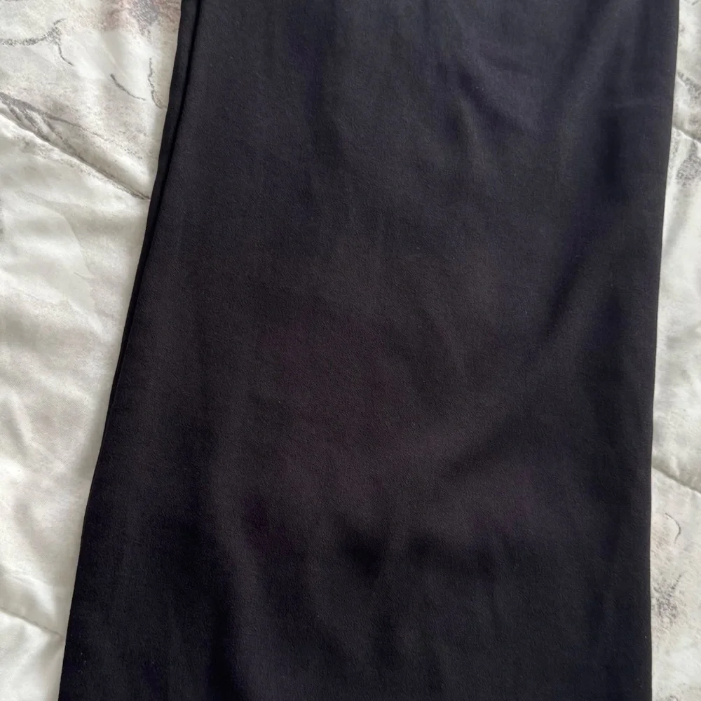 H&M Conscious Black wide leg spaghetti straps jumpsuit with pockets, size 4